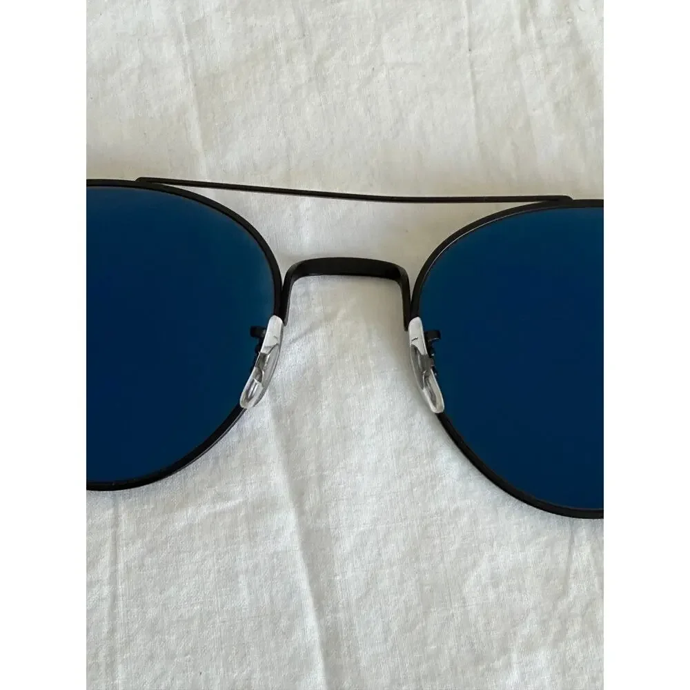 Oliver Peoples x The Row Nighttime Titanium Aviators Matte Black / Grey Lens
